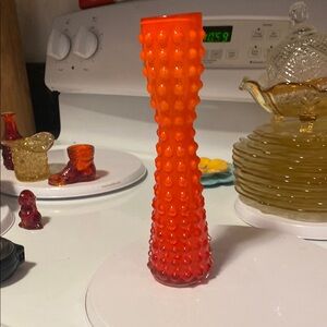 VINTAGE RETRO DALEK ART GLASS VASE 1970’s